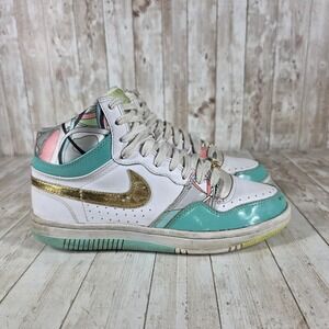 Nike Son of Force Women's Sneakers - White, Gold, Teal, Multicolor